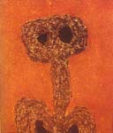 Devil Chick, 1965, slag relief, 30X34cm